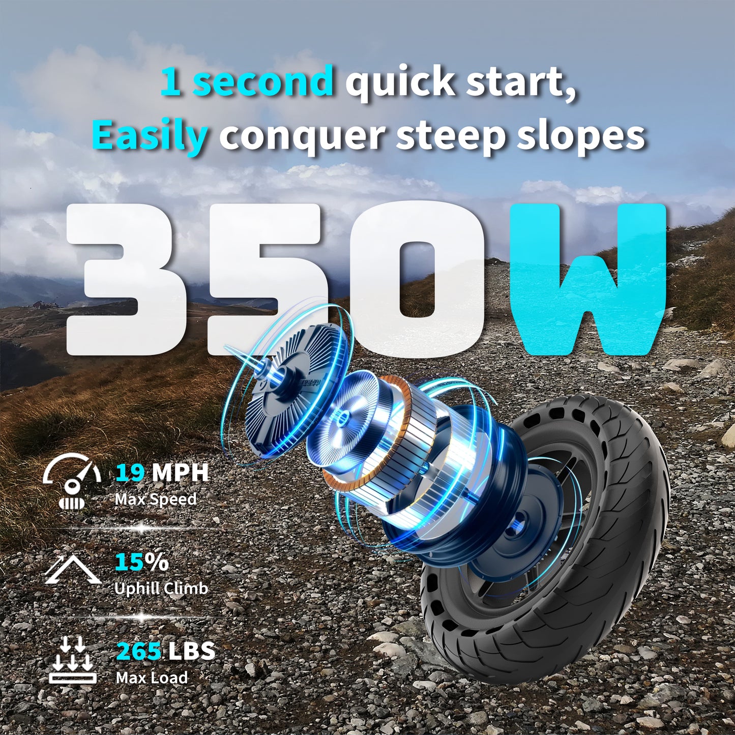 Electric Scooter for Adults with Seat and Carry Basket，350W Motor Up to 19MPH,36V 5.2Ah Long-Range Battery, Up to 28 Miles 5X Shock Absorption, Foldable Commuter E Scooter