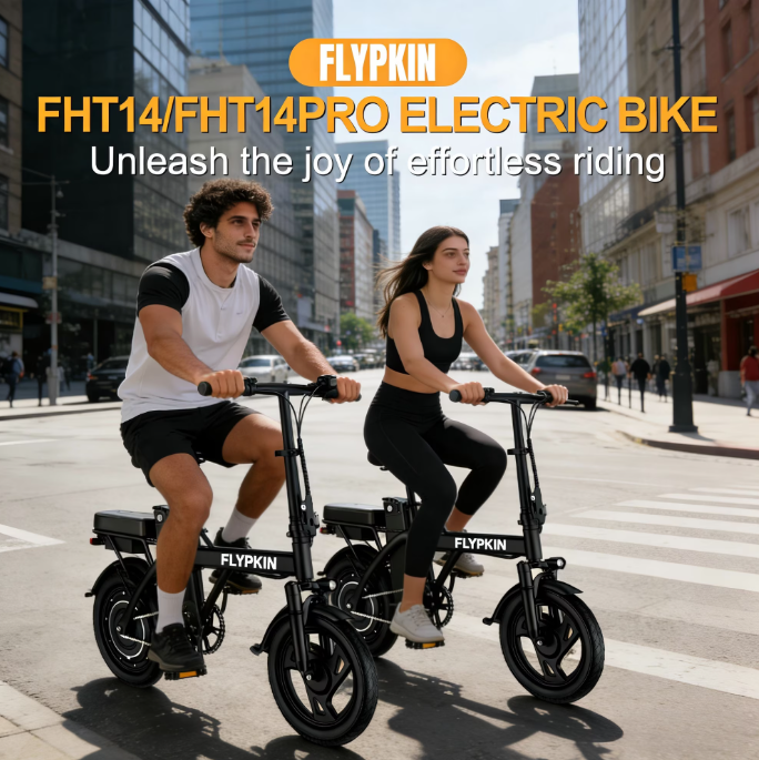 lectric Bike for Adults, 500W Motor, 20 MPH Max Speed Folding Ebike, 14" Electric Bicycles, Max 30 Miles Range (Pedal Assist Mode), Mini E Bikes