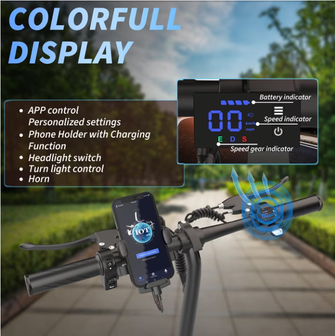 Foldable 14" Electric Bike for Adults & Teens, 500W Motor, 48V 15.6Ah Removable Battery, Dual Seat Compact Commuter E-Bike UL2849 Certified