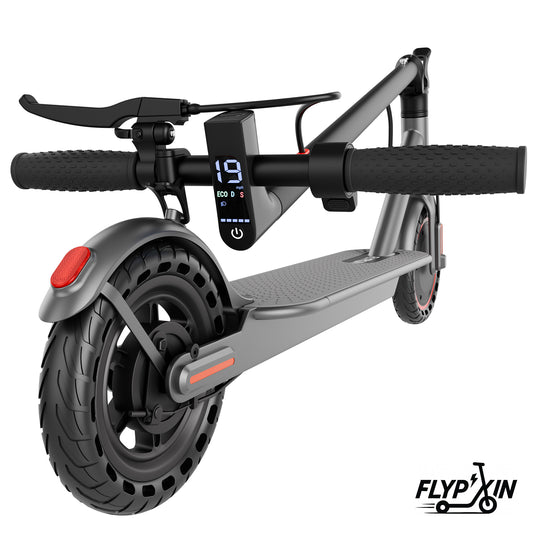 FLYPKIN FK007 350W Motor Electric Scooter,19 MPH Top Speed, 21-Mile Range, 8.5”Wear-resistant Solid Tires, Foldable & Lightweight for Commuting